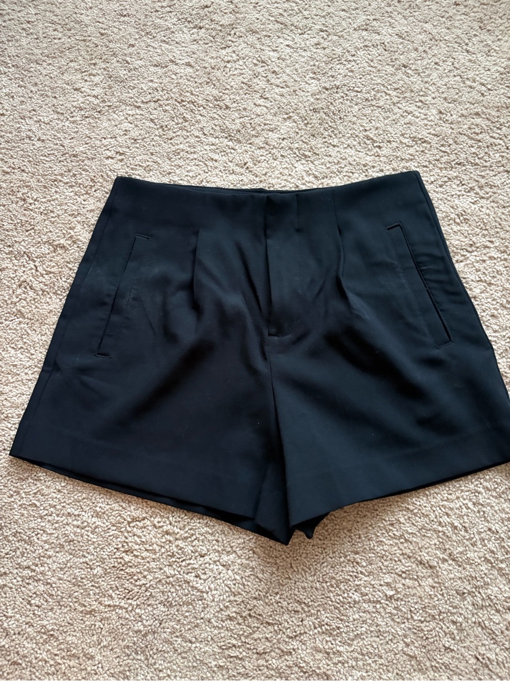 a new day Black High-Waist Tailored Shorts